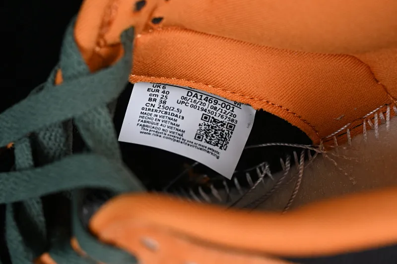 All categories Nk SB Dunk series Nk SB Dunk Low low-top sneakers Nk SB Dunk Low SP "Ceramic" carrot yellow and black SB low-top casual sports skateboard shoes DA1469-001